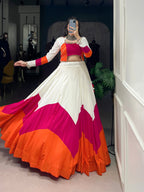 Lorenvalley Pure Rayon Plain Stitched With Canvas And Full Inner Lehenga Choli | Grocsy