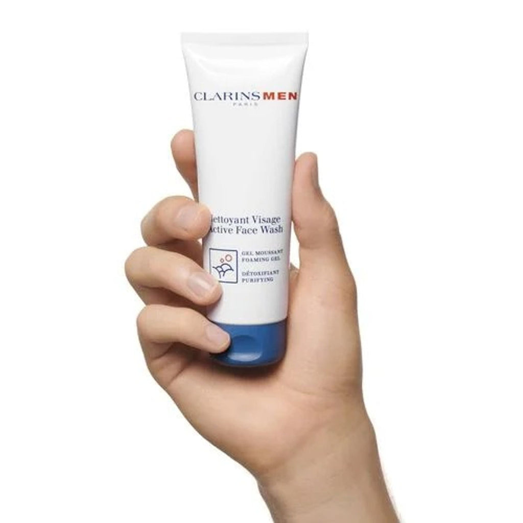 ClarinsMen Active Face Wash | Grocsy