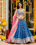 Lehenga Mart Glamorous Designer Lehenga Choli for Bridal and Bridesmaids Wedding Wear Choli | Grocsy