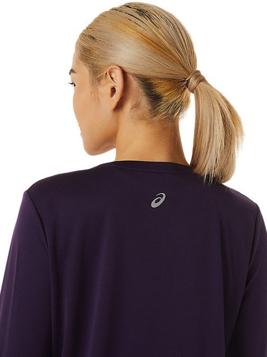 ASICS Fujitrail LS Logo Printed Round Neck T-Shirt | Grocsy