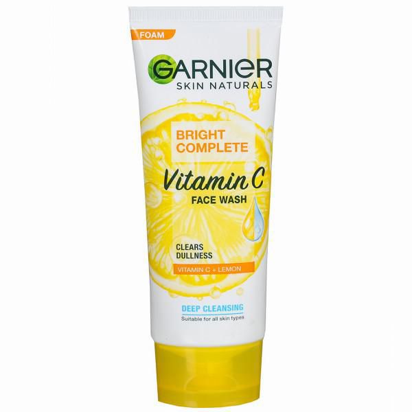 Garnier Bright Complete Vitamin C Facewash | Grocsy