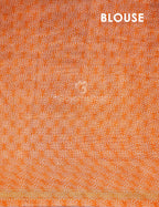 Orange Colour Print Design Semi Chanderi Saree By Gayathri Reddy Designer Studio | Grocsy