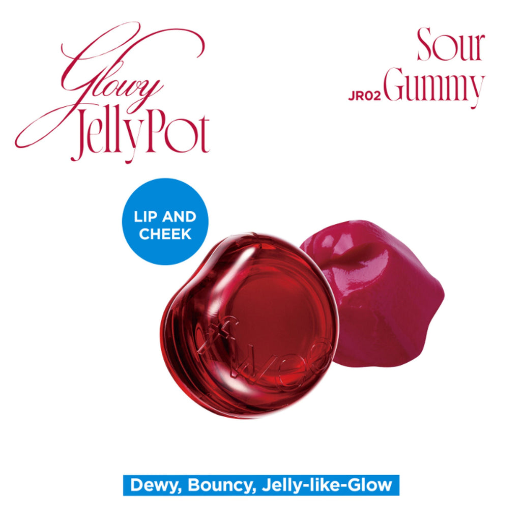 fwee Lip&Cheek Glowy Jelly Pot - JR02 Sour Gummy | Grocsy