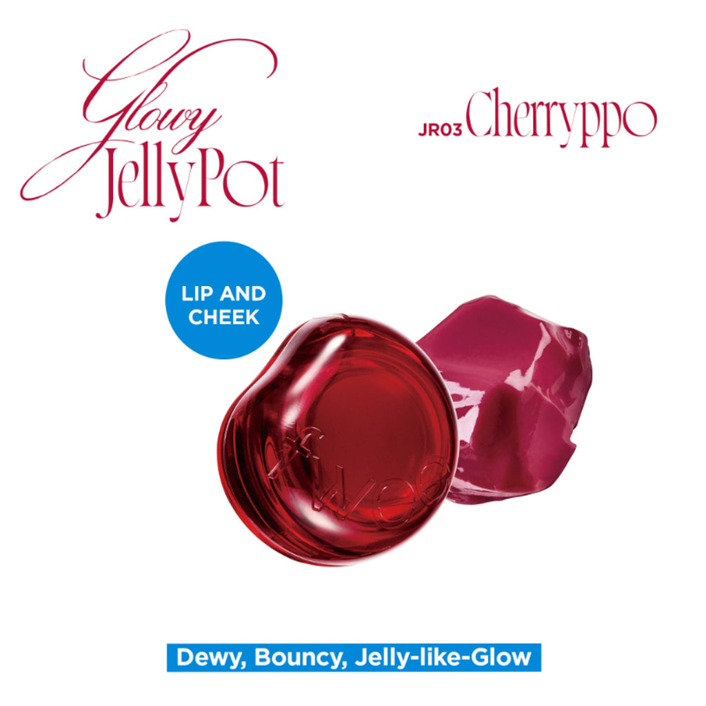 fwee Lip&Cheek Glowy Jelly Pot - JR03 Cherryppo | Grocsy