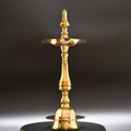 Diamond Deepa Brass Idol - Illuminate Your Spiritual Path | Grocsy