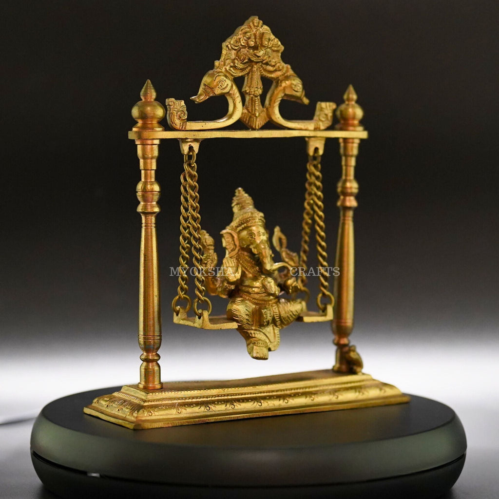 Jhula Ganesha Idols - An Emblem of Divine Blessings for Homes | Grocsy