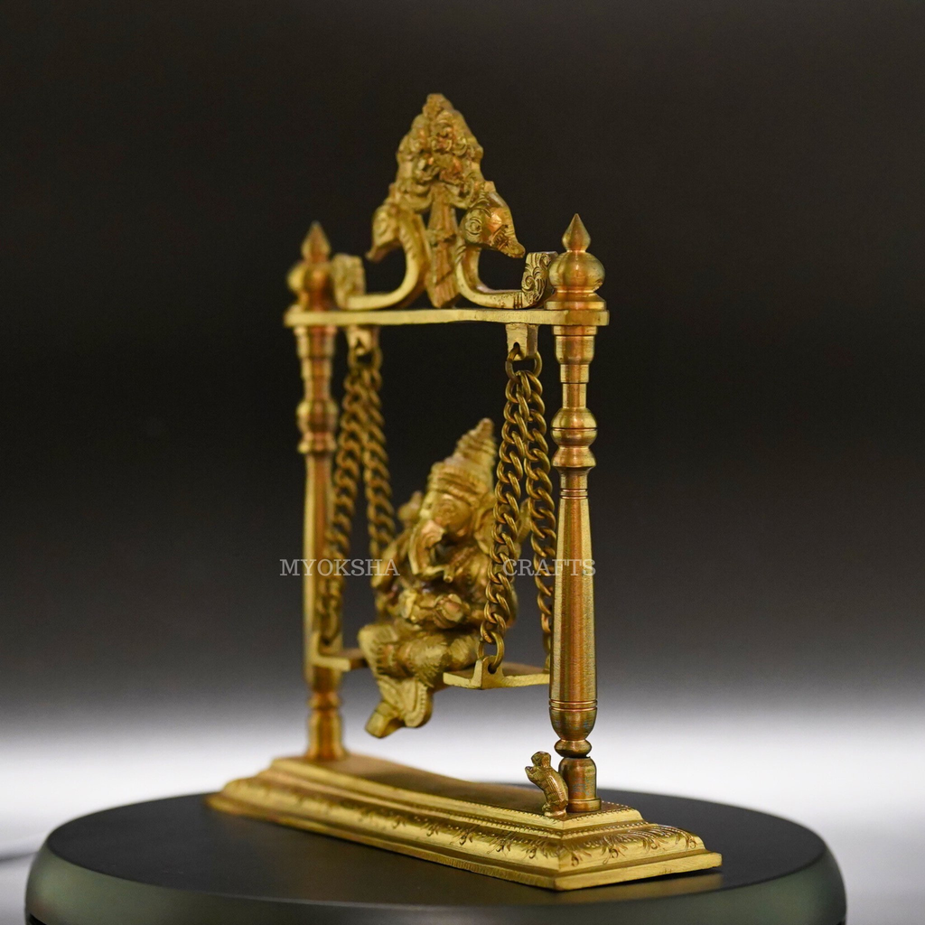 Jhula Ganesha Idols - An Emblem of Divine Blessings for Homes | Grocsy