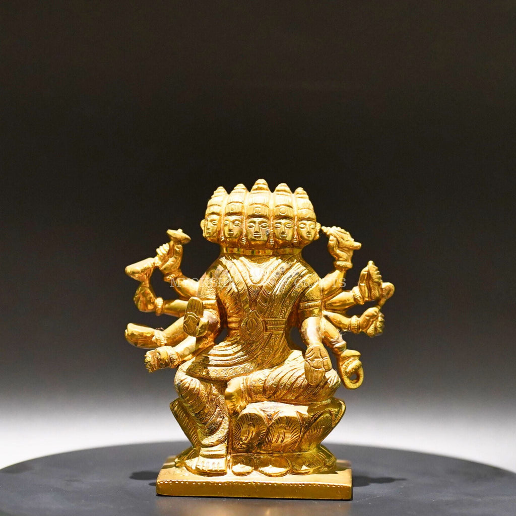 Brass Devi - Goddess of Power and Devotion | Grocsy