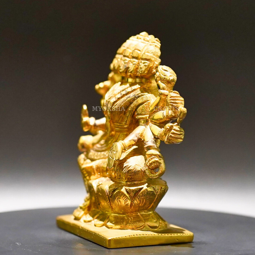 Brass Devi - Goddess of Power and Devotion | Grocsy