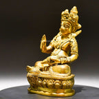 Brass Kubera - Lord of Wealth and Prosperity | Grocsy