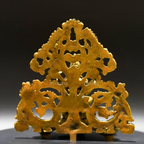 Brass Wall Lakshmi Deepa - Goddess of Wealth and Light | Grocsy