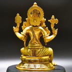 Brass Raja Rajeshwari Idol - Divine Empress of Cosmic Power and Grace | Grocsy