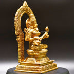 Brass Saraswati Devi Idol - Divine Source of Knowledge and Creativity | Grocsy
