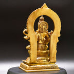 Brass Saraswati Devi Idol - Divine Source of Knowledge and Creativity | Grocsy