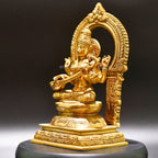 Brass Saraswati Devi Idol - Divine Source of Knowledge and Creativity | Grocsy