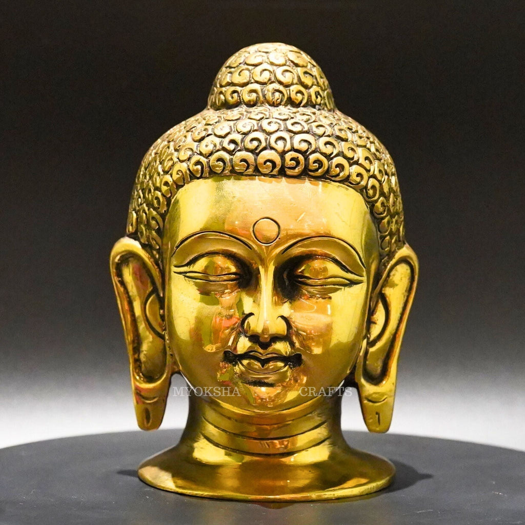 Brass Buddha Idol | Grocsy