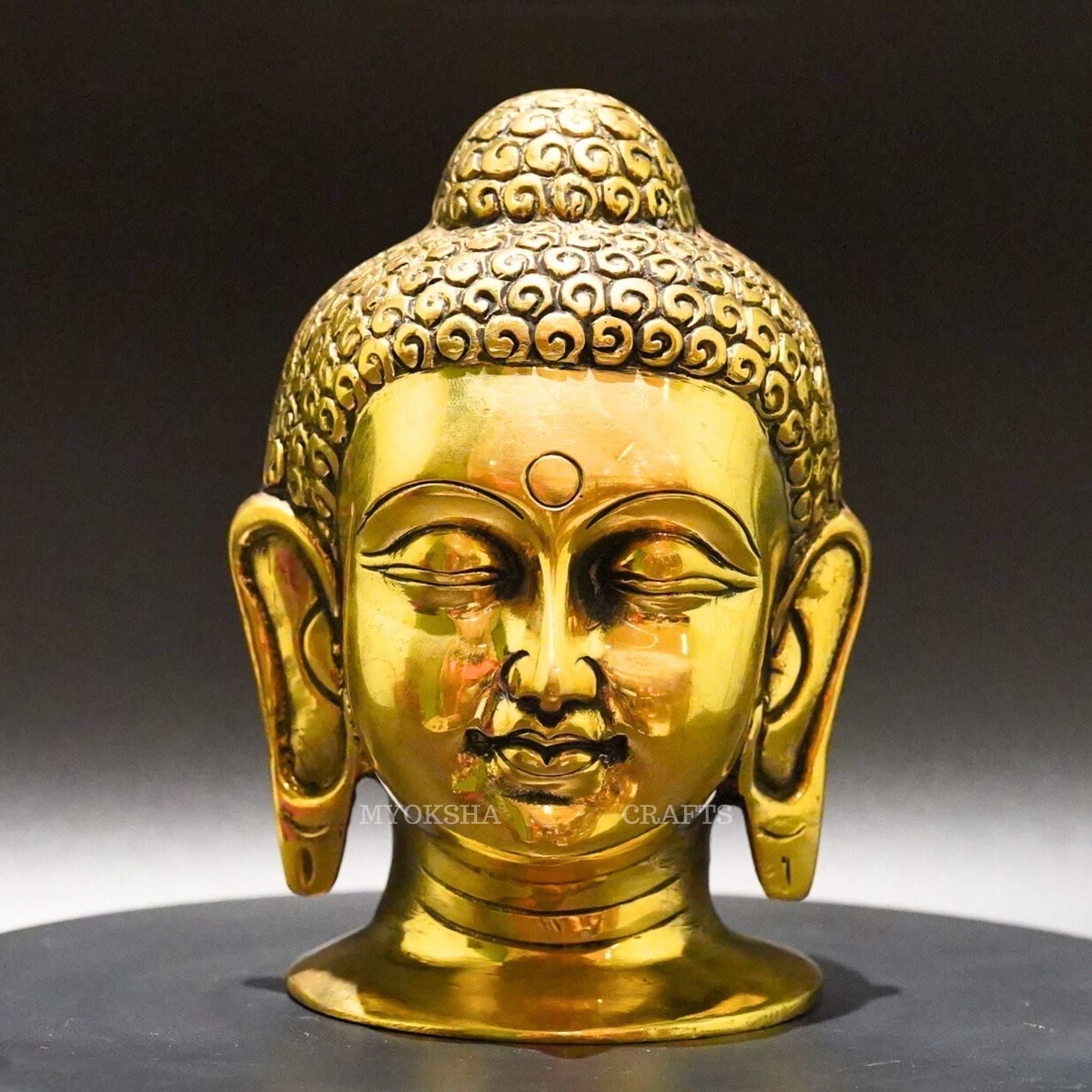 Brass Buddha Idol | Grocsy