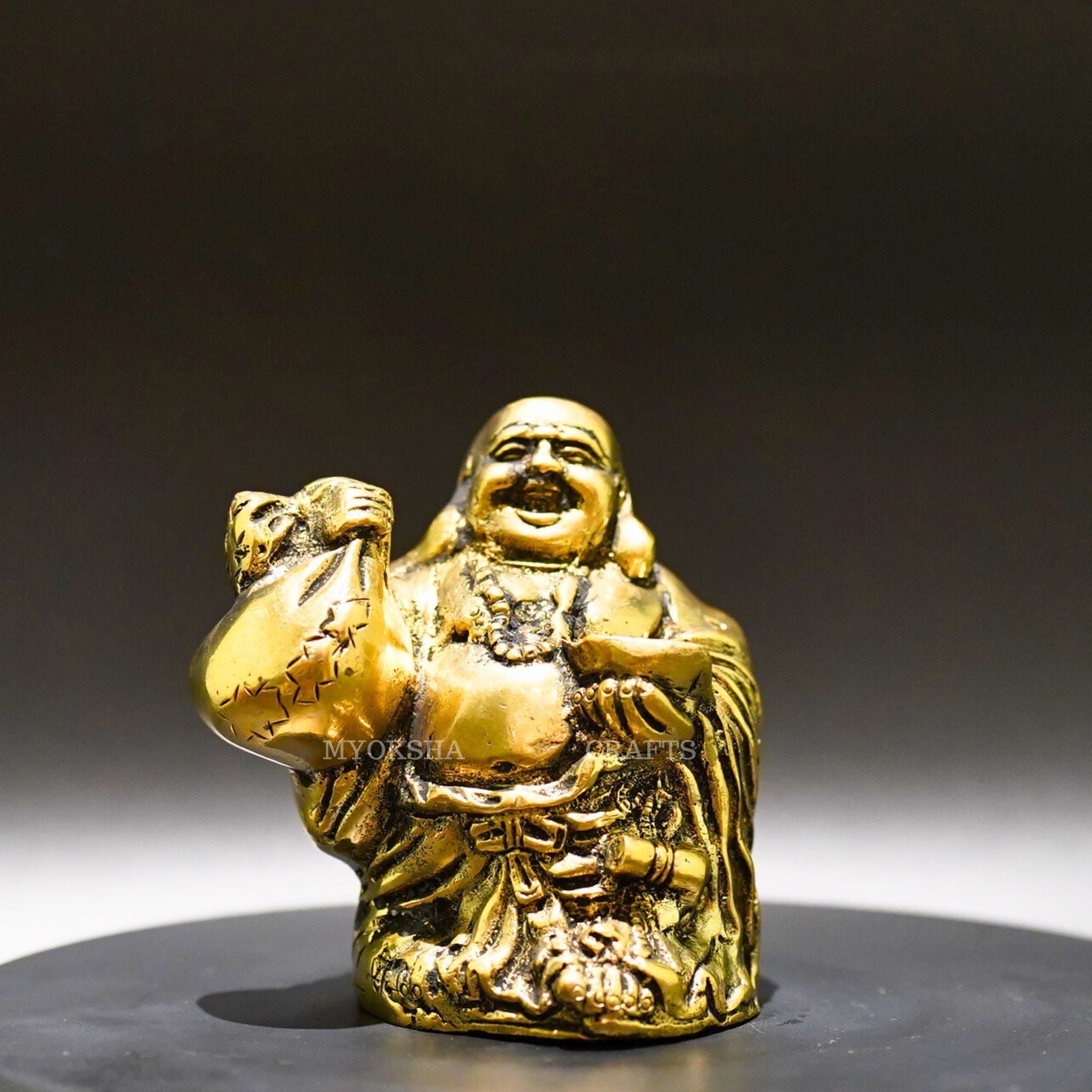 Brass Kubera Idol - Divine Keeper of Wealth and Abundance | Grocsy