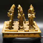 Brass Navagraha Set - Divine Energies for Vedic Planetary Blessings and Cosmic Balance | Grocsy