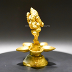 Brass Ganesha Deepa | Grocsy