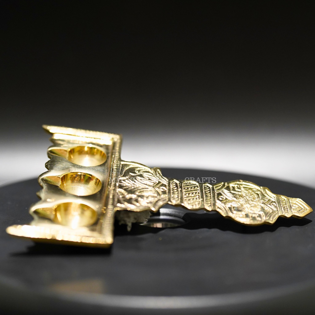Brass Trikal Arti - Timeless Devotion for Homes | Grocsy
