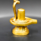 Shivaling with Cobra Idol - Embrace the Divine Energy of Lord Shiva | Grocsy