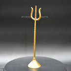 Brass Trishul - Invoke the Divine Power of Lord Shiva | Grocsy