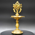 Brass Shankh Diya: Divine Illumination for Devotees | Grocsy