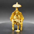Brass Simhasan Sai Baba: A Divine Treasure for Your Homes | Grocsy