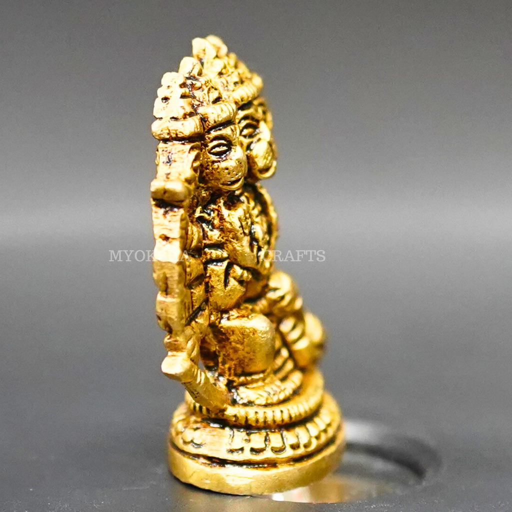 Panchamuki Hanuman: Majestic Sitting Sculpture for Your Homes | Grocsy