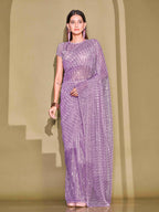 Tikhi Imli Sequinned Embellished Saree | Grocsy