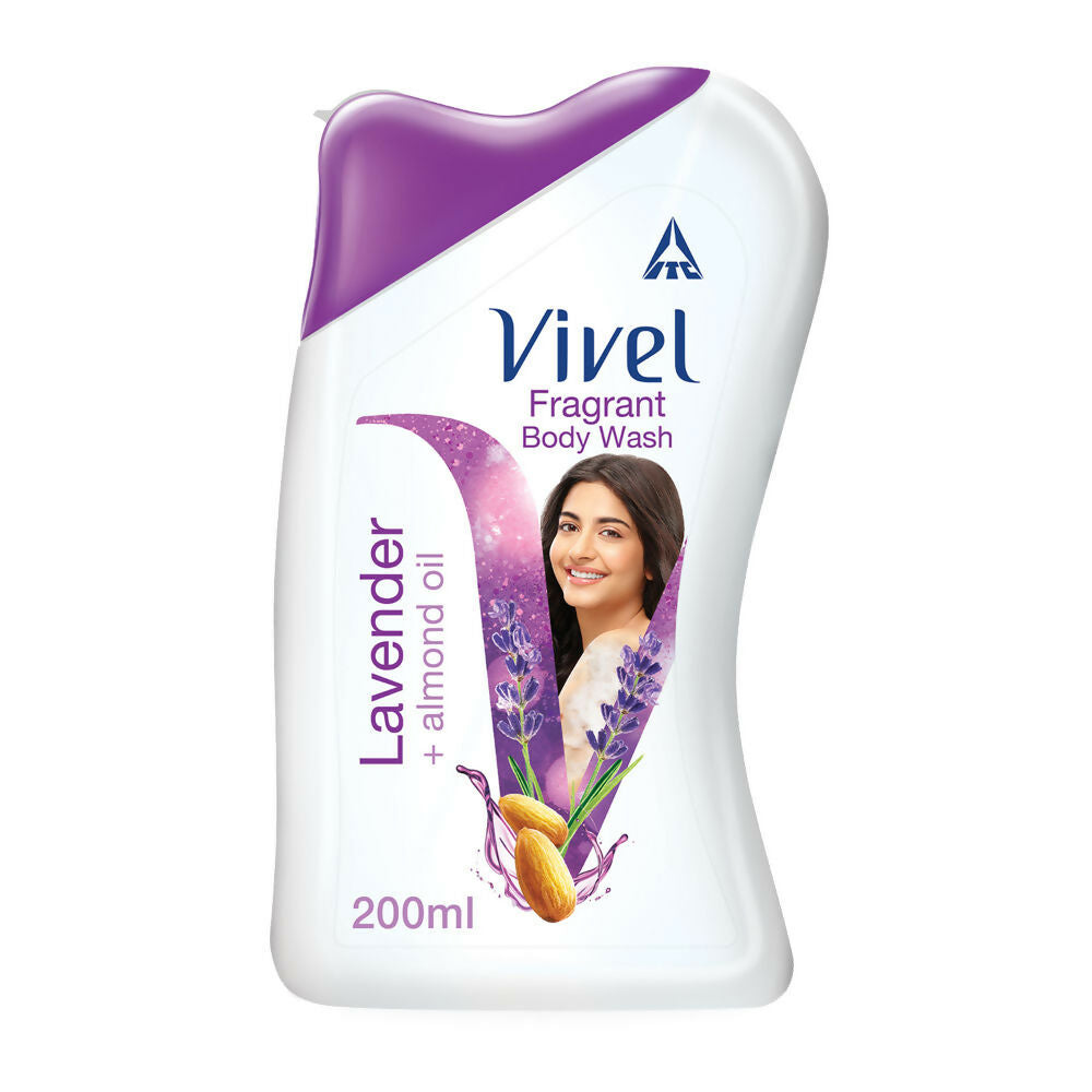 Vivel Lavender & Almond Oil Body Wash | Grocsy