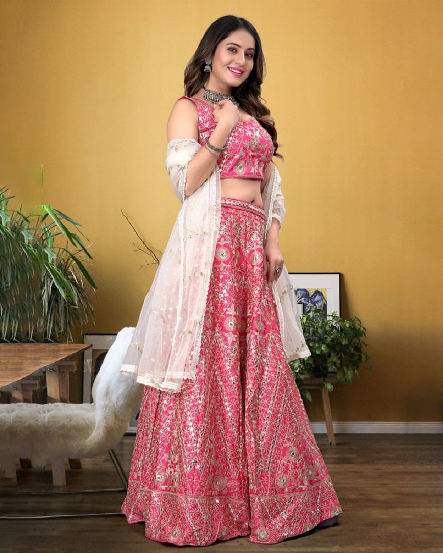 Lehenga Mart Glamorous Designer Lehenga Choli for Bridal and Bridesmaids Wedding Wear Choli | Grocsy