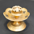 Brass Swastik Agarbatti Stand | Grocsy