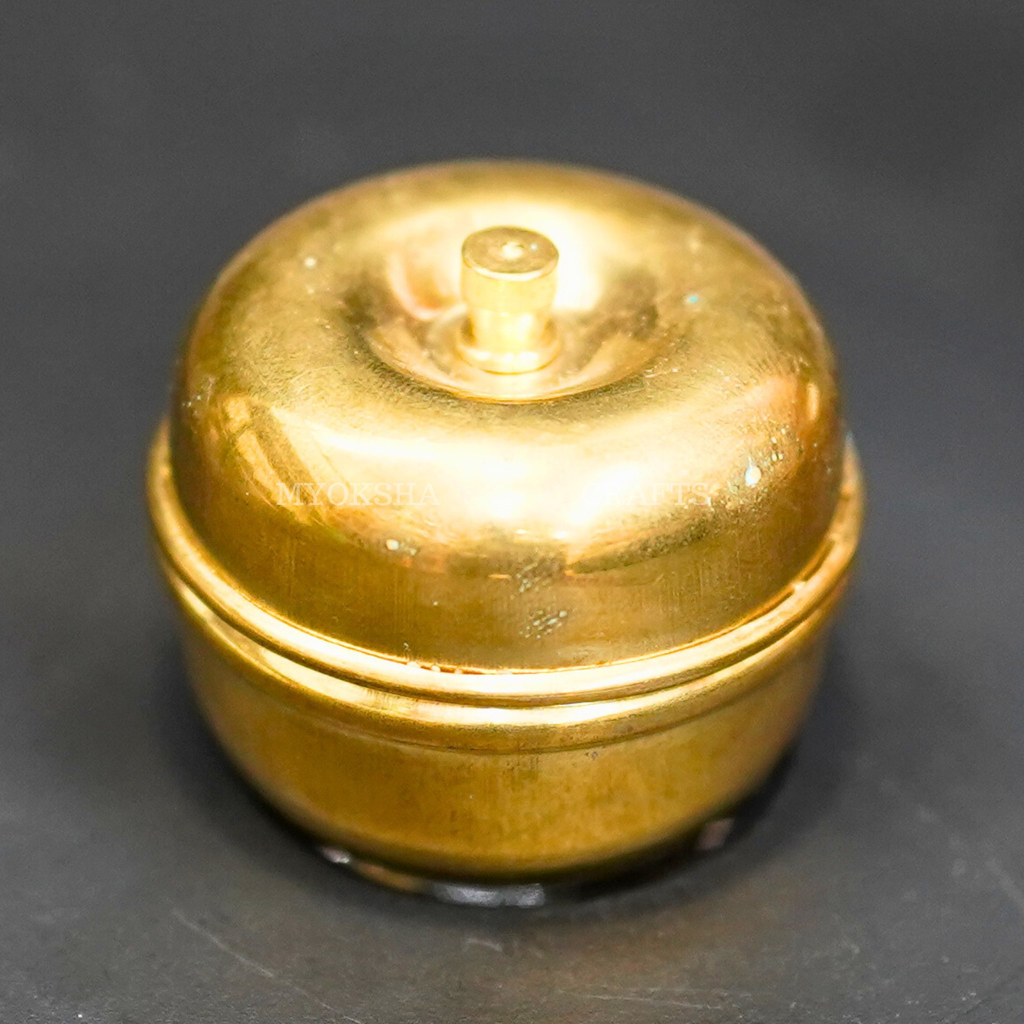 Brass Sindoor Box | Grocsy