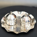 Stainless Steel Haldi Kumkum Holder | Grocsy