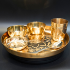 Bronze Thali Set | Grocsy
