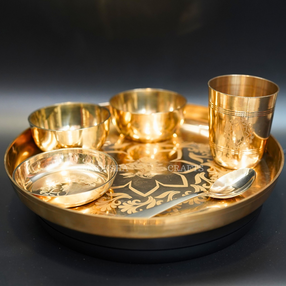Bronze Thali Set | Grocsy