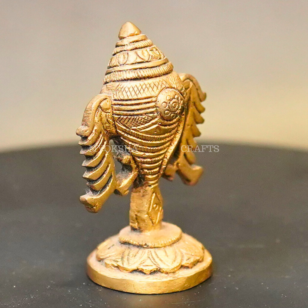 Brass Shankh | Grocsy