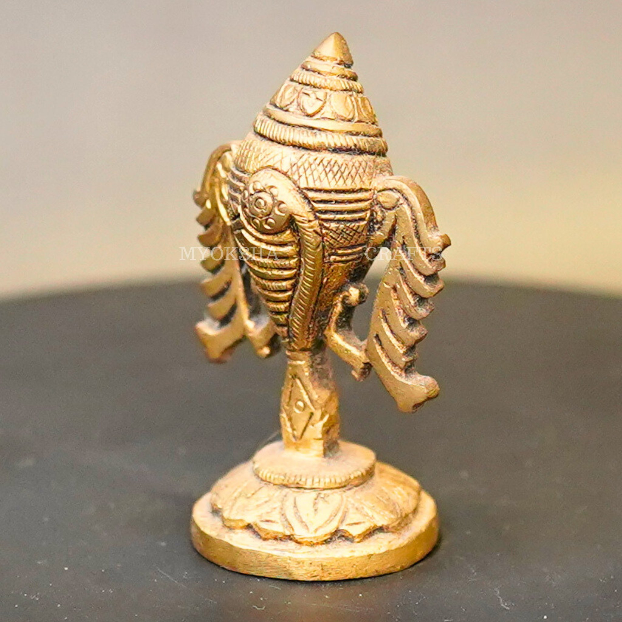 Brass Shankh | Grocsy