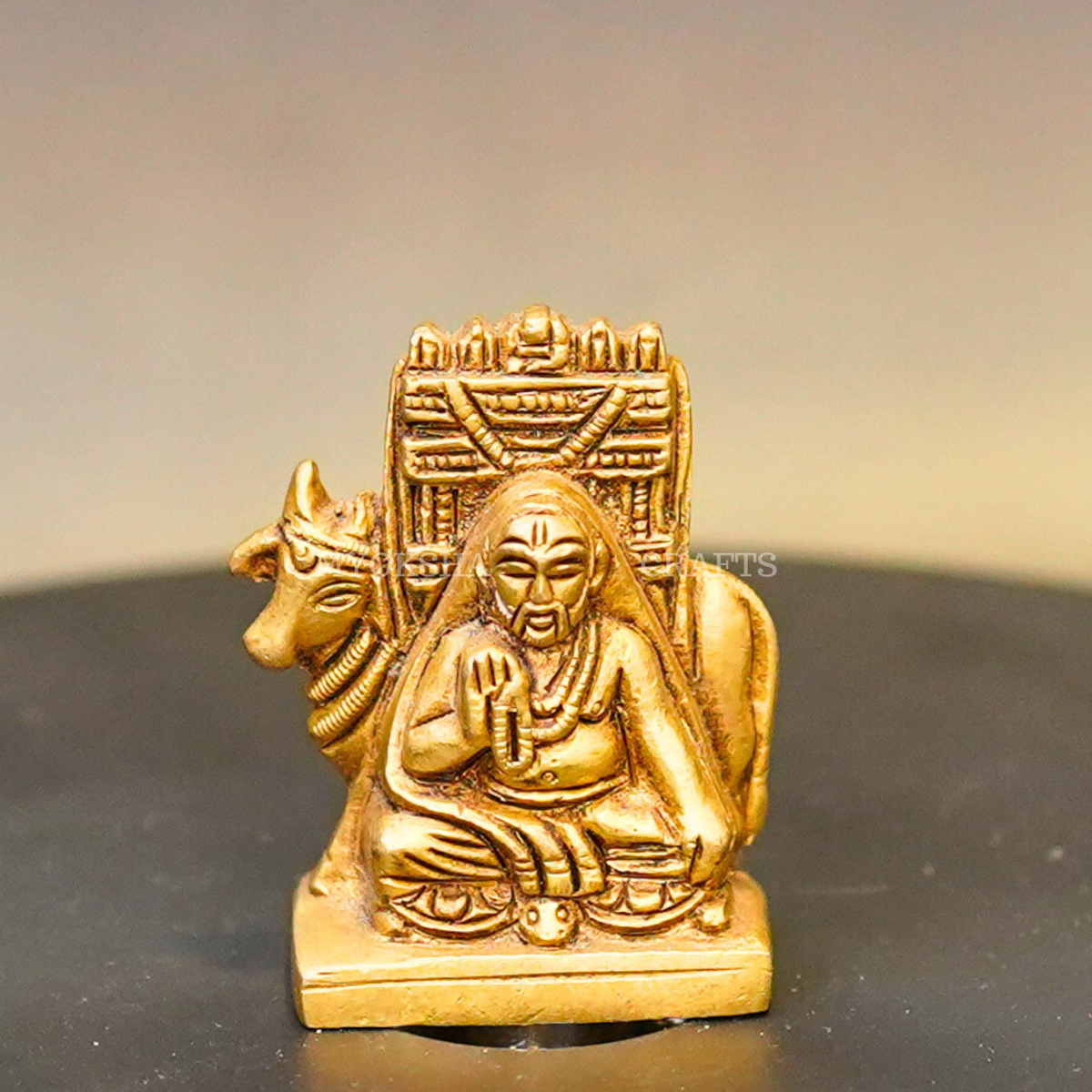 Brass Raghavendra Swamy Idol | Grocsy