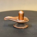 Copper Shiva Linga Idol | Grocsy