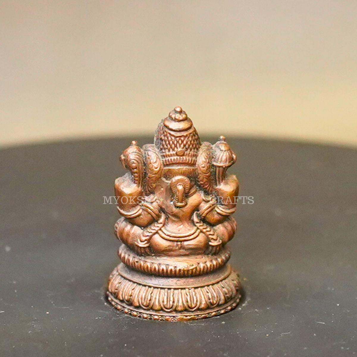 Copper Ganesha Idol | Grocsy