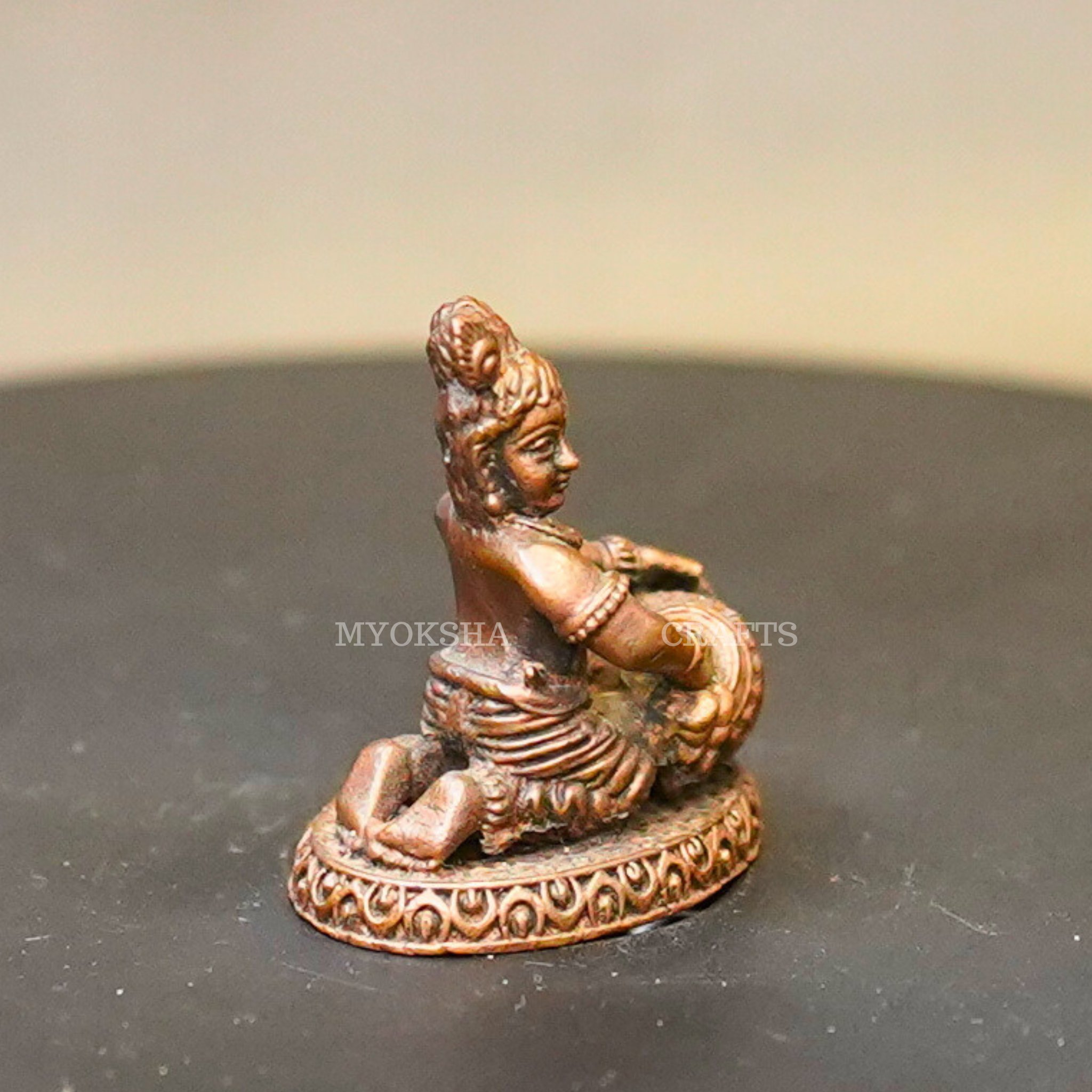 Copper Bene Krishna Idol | Grocsy
