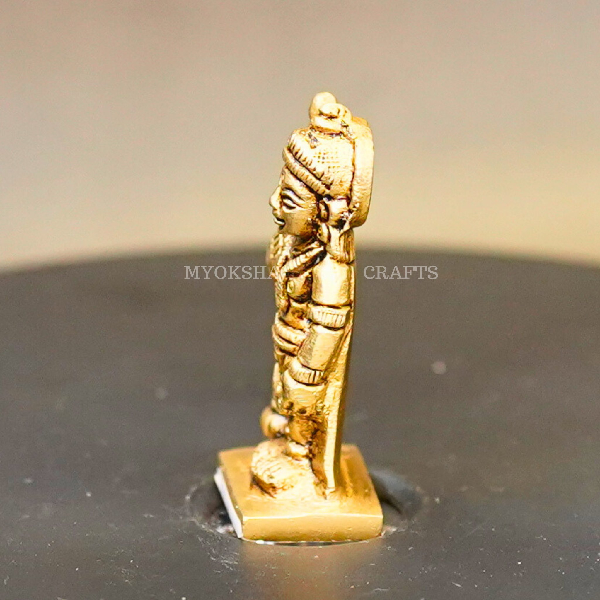 Brass Udupi Krishna Idol | Grocsy