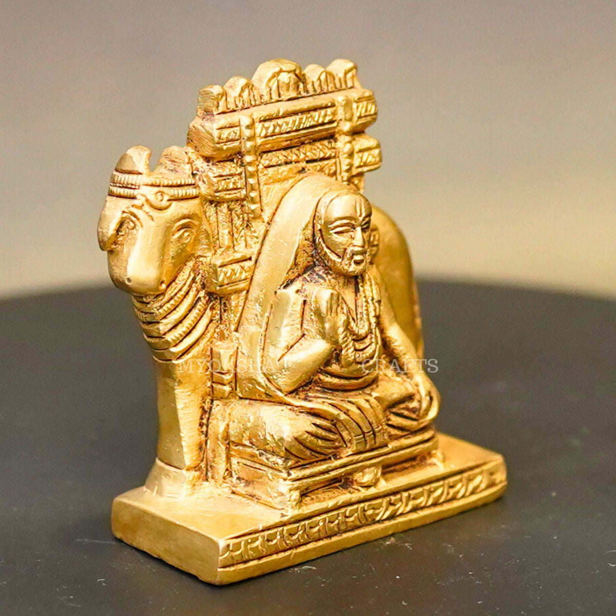 Brass Raghavendra Swamy Idol | Grocsy