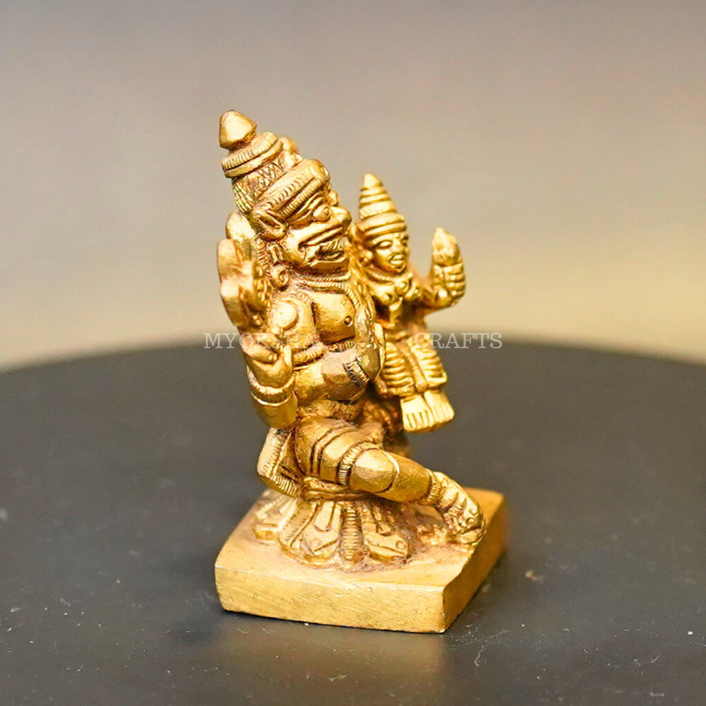 Brass Lakshmi Narasimha Idol | Grocsy