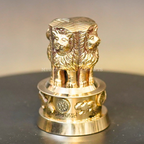 Brass National Emblem Idol | Grocsy