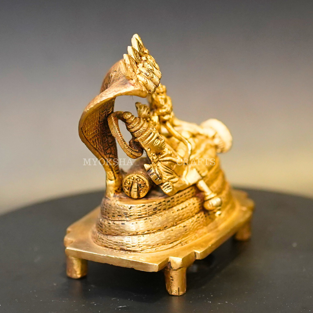 Brass Anantha Shayana Vishnu Idol | Grocsy