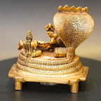 Brass Anantha Shayana Vishnu Idol | Grocsy